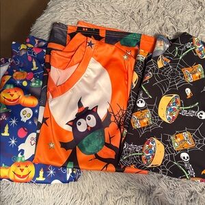 Halloween Themed Scrub Tops